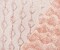 Peach Coral-White Nylon Loop Thread Embroidery Sequined Mesh Tulle Fabric By the Yard